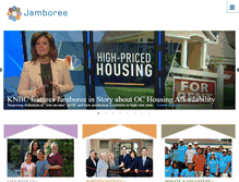 Tablet Screenshot of jamboreehousing.com